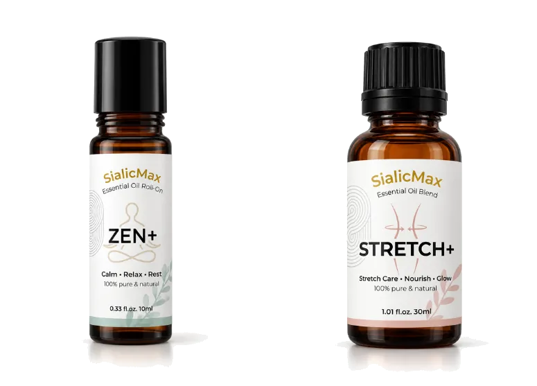 SialicMax ZEN+ and STRETCH+ essential oils